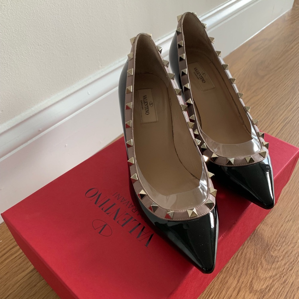 Valentino Garavani's Rockstud worn twice